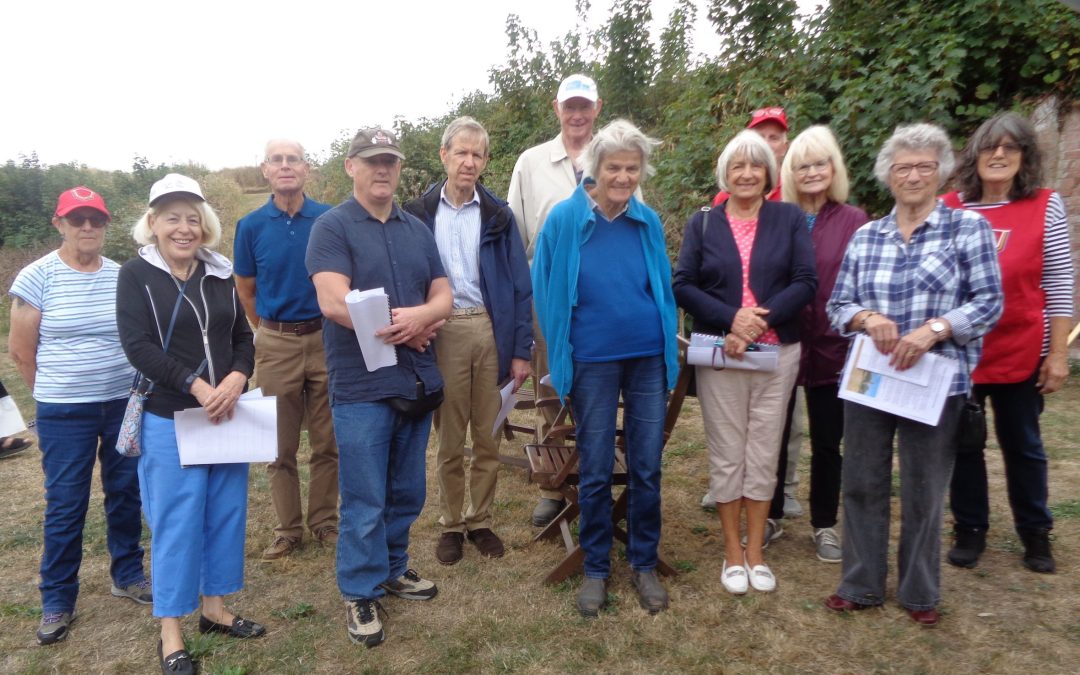 Hampshire Genealogical Society Group tour of the bastion